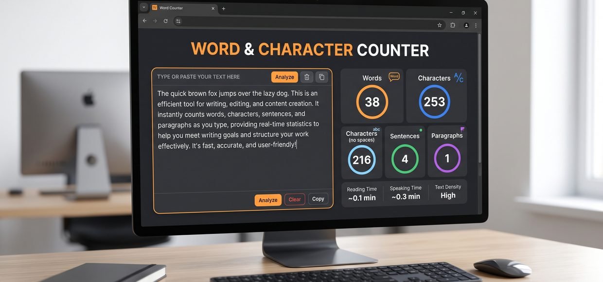 Word & Character Counter
